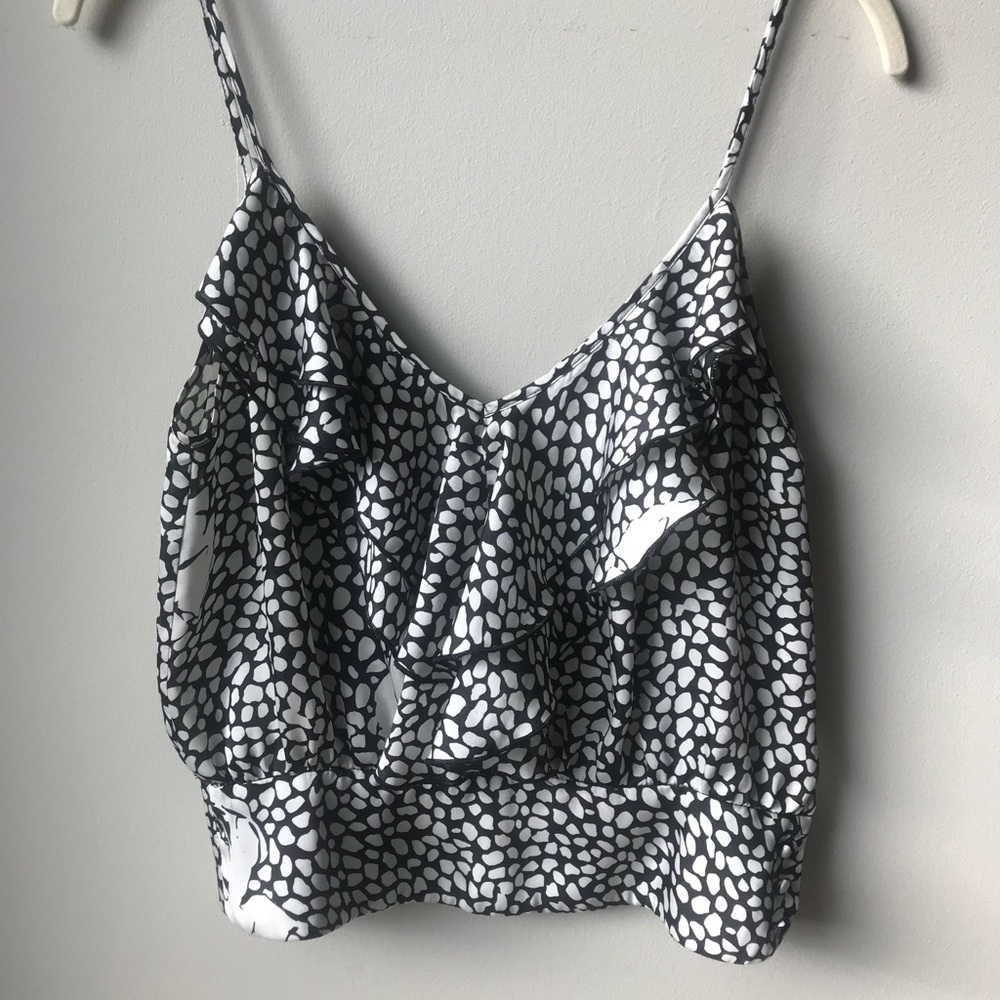 Silky Floral Urban Outfitters Cami Top